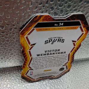 Victor Wembanyama Obsidian Volcanic Spurs RC Panini FRENLY BRICKS - Open 7 Days