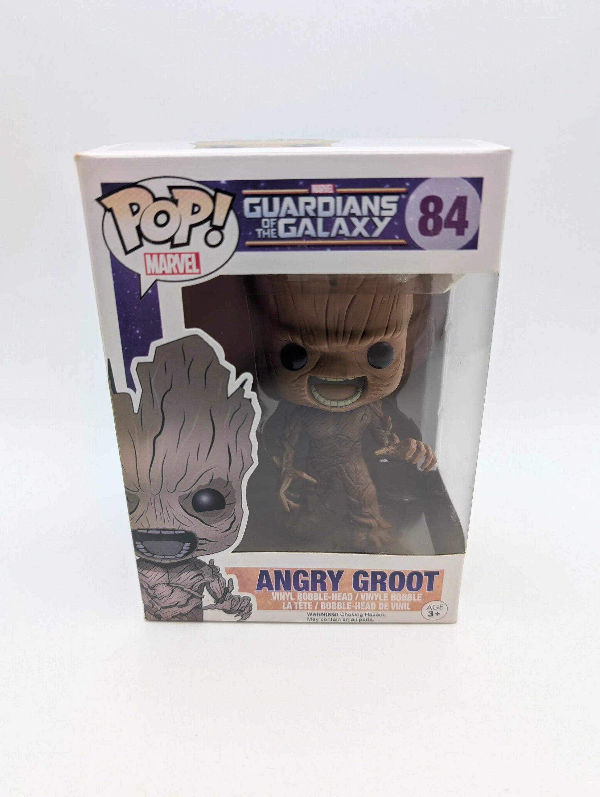 Marvel Funko Pop - Angry Groot - Guardians of the Galaxy - No. 84 FRENLY BRICKS - Open 7 Days