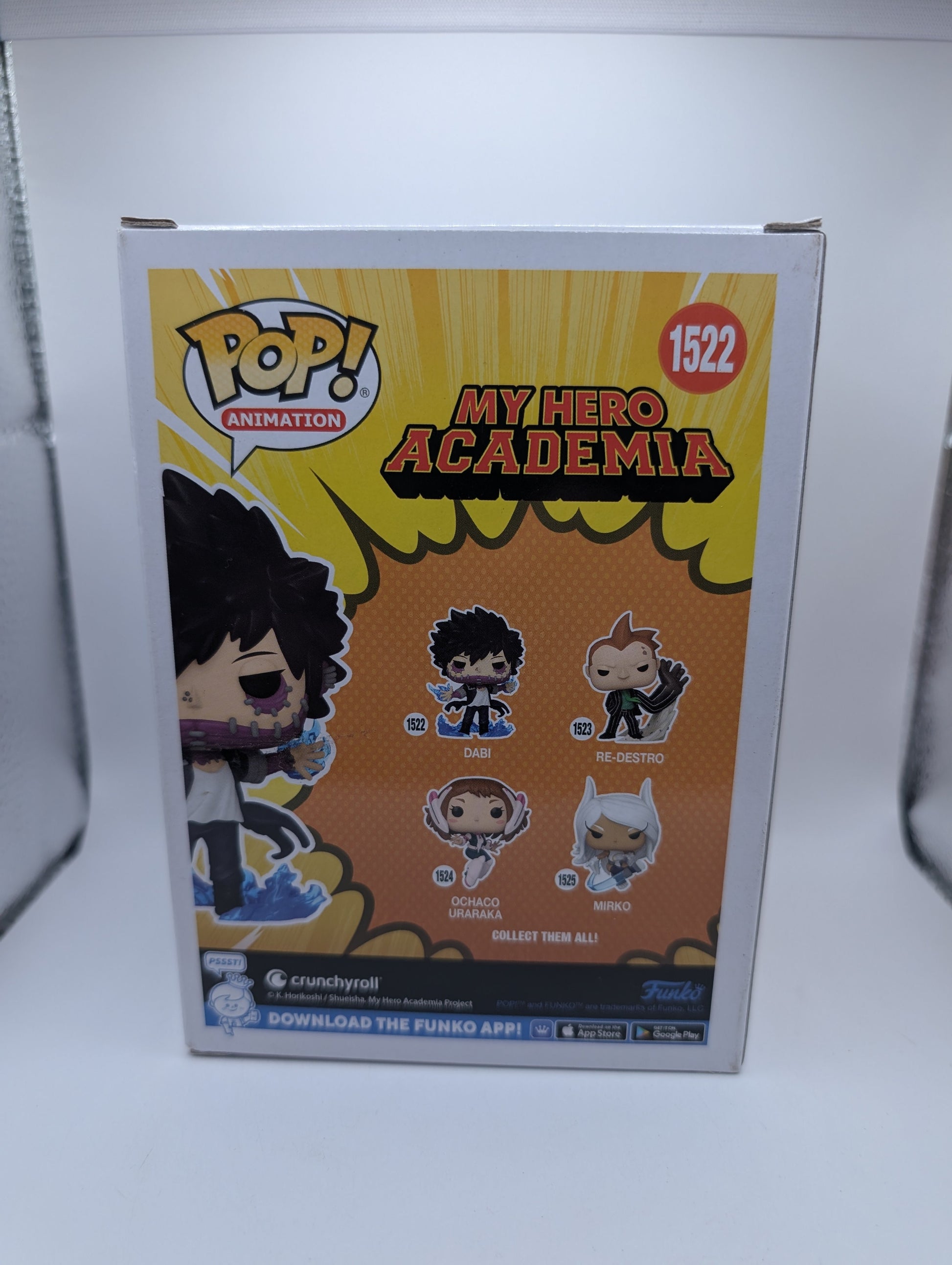 Anime Funko Pop - Dabi - My Hero Academia - No. 1522 FRENLY BRICKS - Open 7 Days