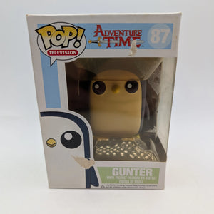 Funko Pop! Vinyl Figure - Adventure Time - Gunter #87 (VAULTED) FRENLY BRICKS - Open 7 Days