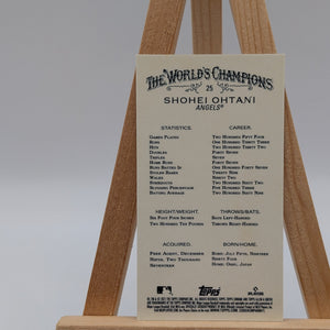 2021 Topps Allen & Ginter Baseball Silver Foil #25 Shohei Ohtani Angels FRENLY BRICKS - Open 7 Days