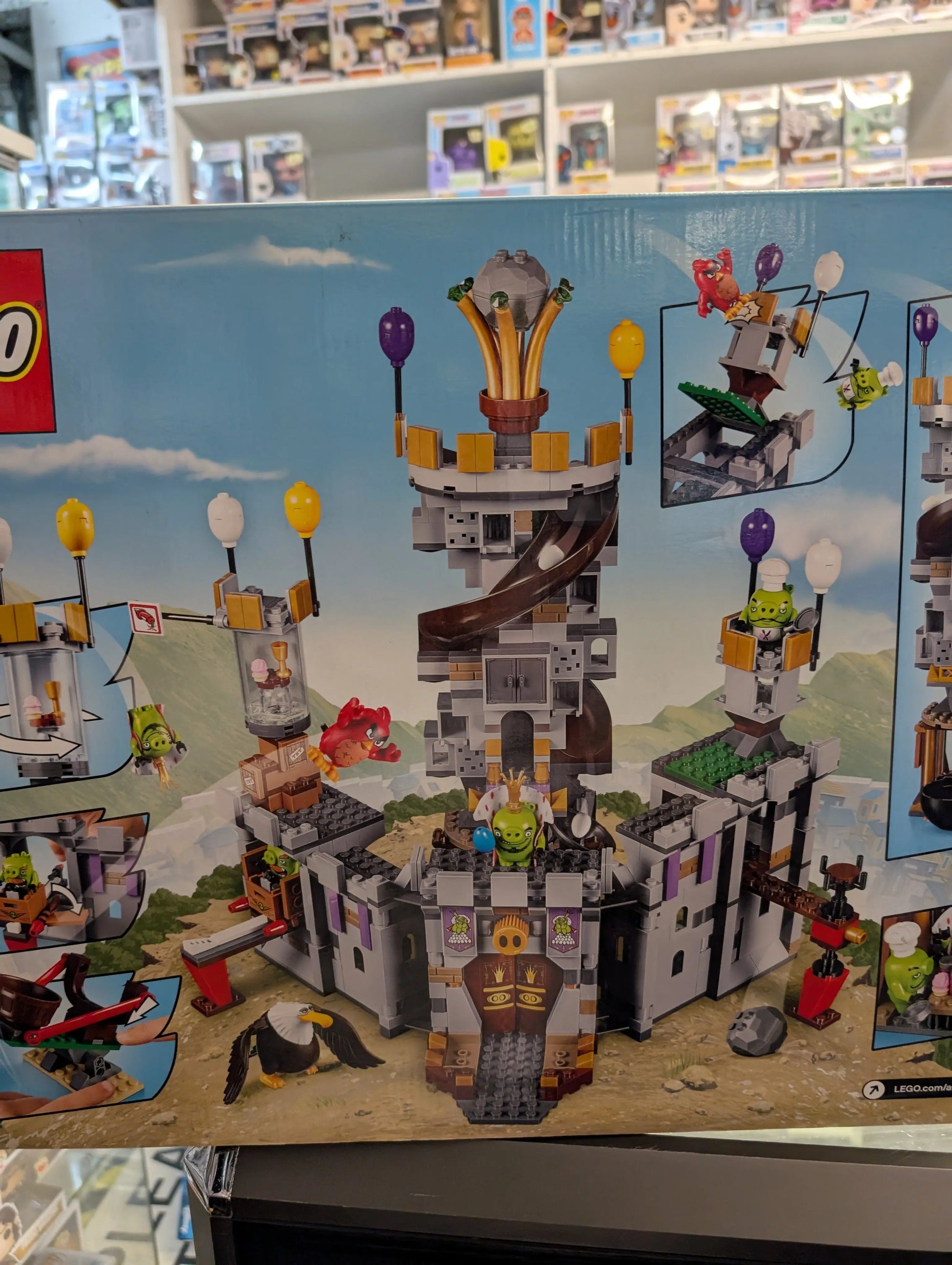 2016 LEGO King Pig's Castle 75826 Angry Bird Movie LEGO set New / Unopened FRENLY BRICKS - Open 7 Days