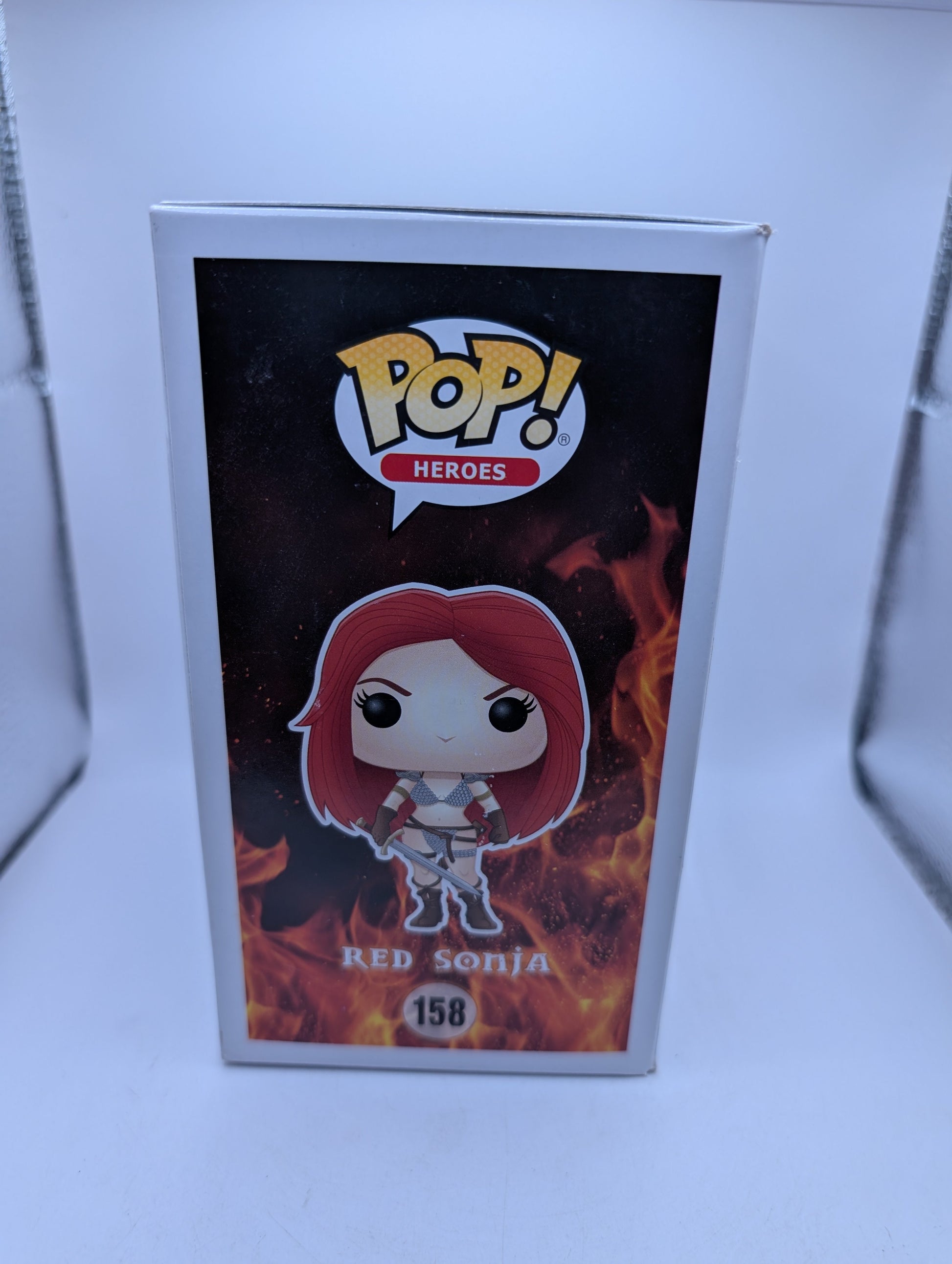 Funko Pop Red Sonja #158 - Red Sonja - Vaulted FRENLY BRICKS - Open 7 Days