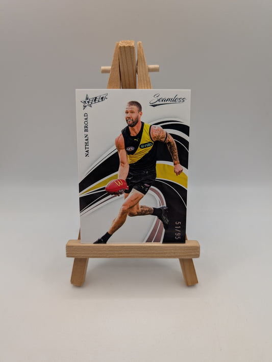 2026 Select AFL Seamless Nathan Broad /95 Richmond Tigers FRENLY BRICKS - Open 7 Days