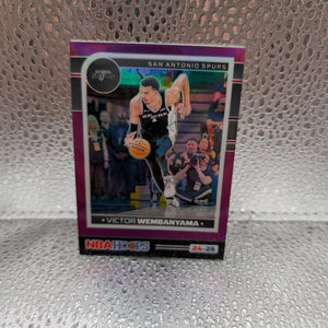 24/25 NBA-Hoops Victor Wembanyama Purple Numbered /249 NO.165 FRENLY BRICKS - Open 7 Days