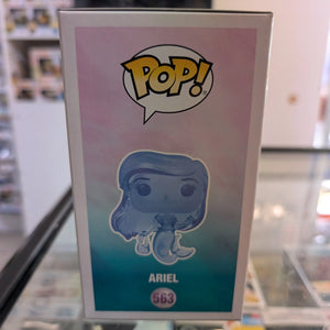 FUNKO POP VINYL LITTLE MERMAID ARIEL WITH BAG BLUE TRANSPARENT #563 EXCLUSIVE FRENLY BRICKS - Open 7 Days