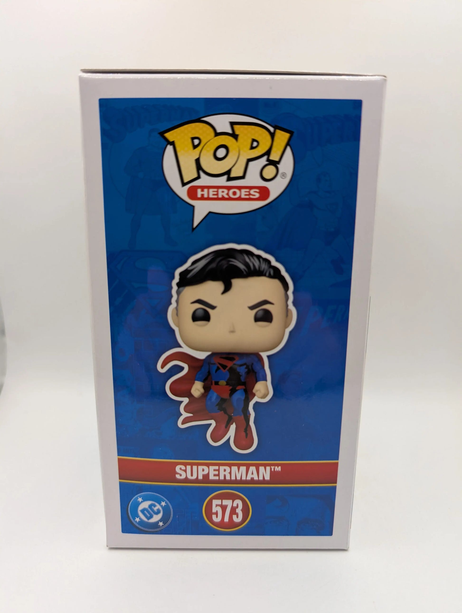DC Comics - Superman Retro Comic (Flying) Pop! 2025 NYCC Vinyl Figure (RS) #573 FRENLY BRICKS - Open 7 Days image 2