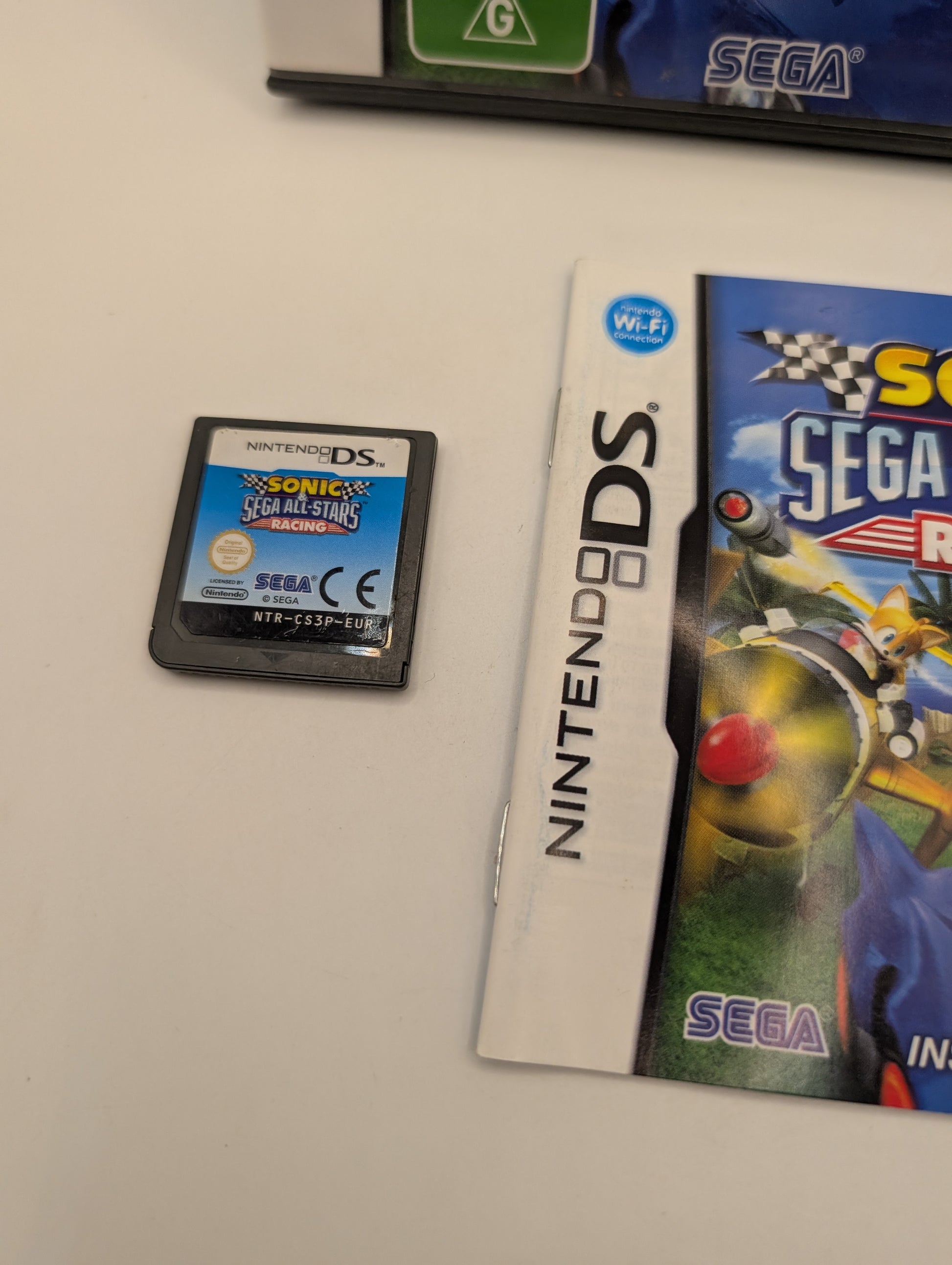 Sonic & Sega All-Stars Racing Nintendo DS  Game Incl Booklet Gc