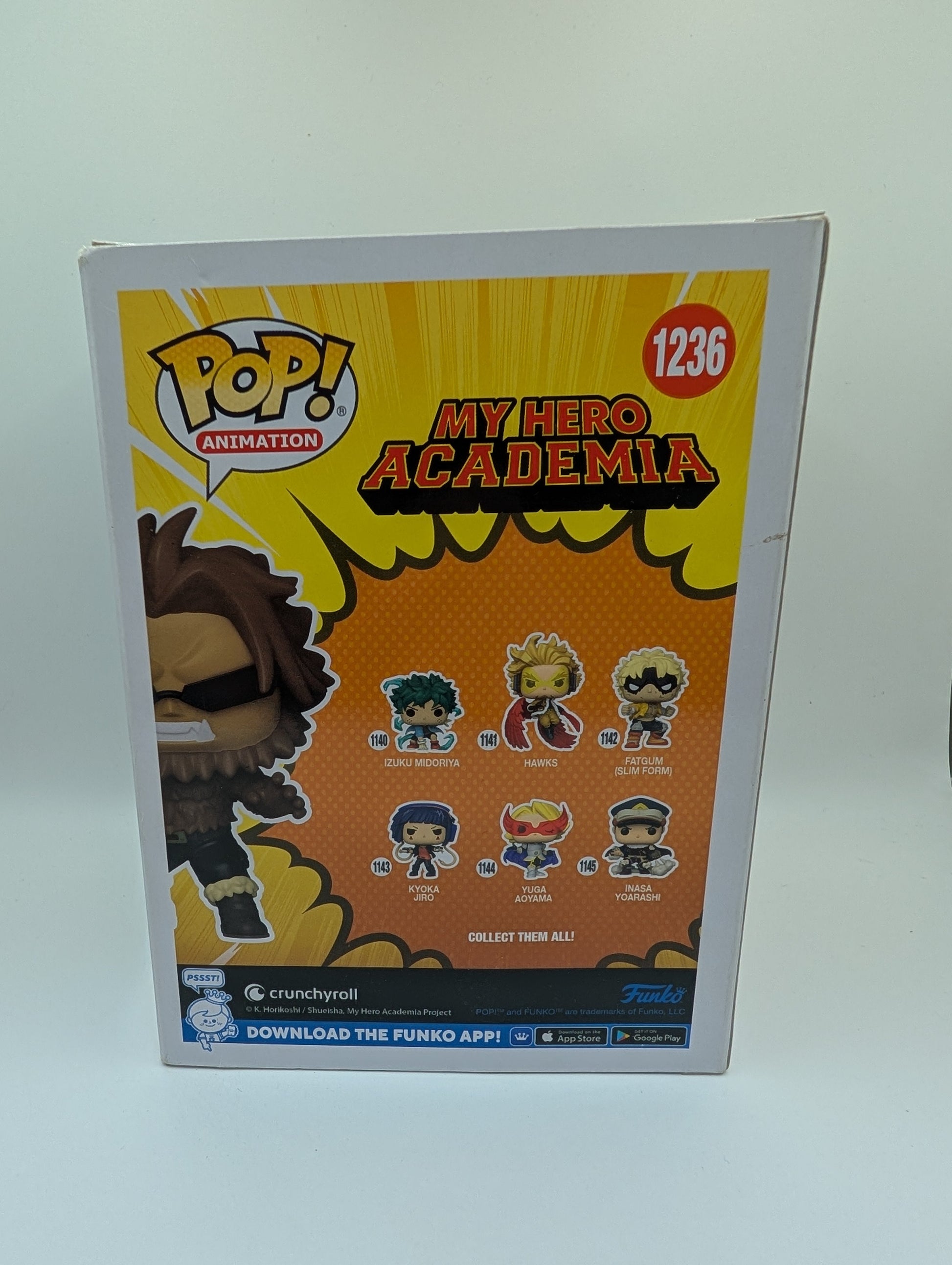 Flocked Jurota Shishida MHA FE 1236 Funko Pop Vinyl FRENLY BRICKS - Open 7 Days