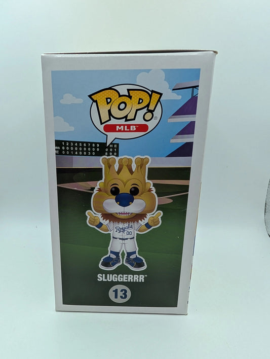 Funko Pop! - MLB Mascots Sluggerrr #13 Kansas City Royals FRENLY BRICKS - Open 7 Days