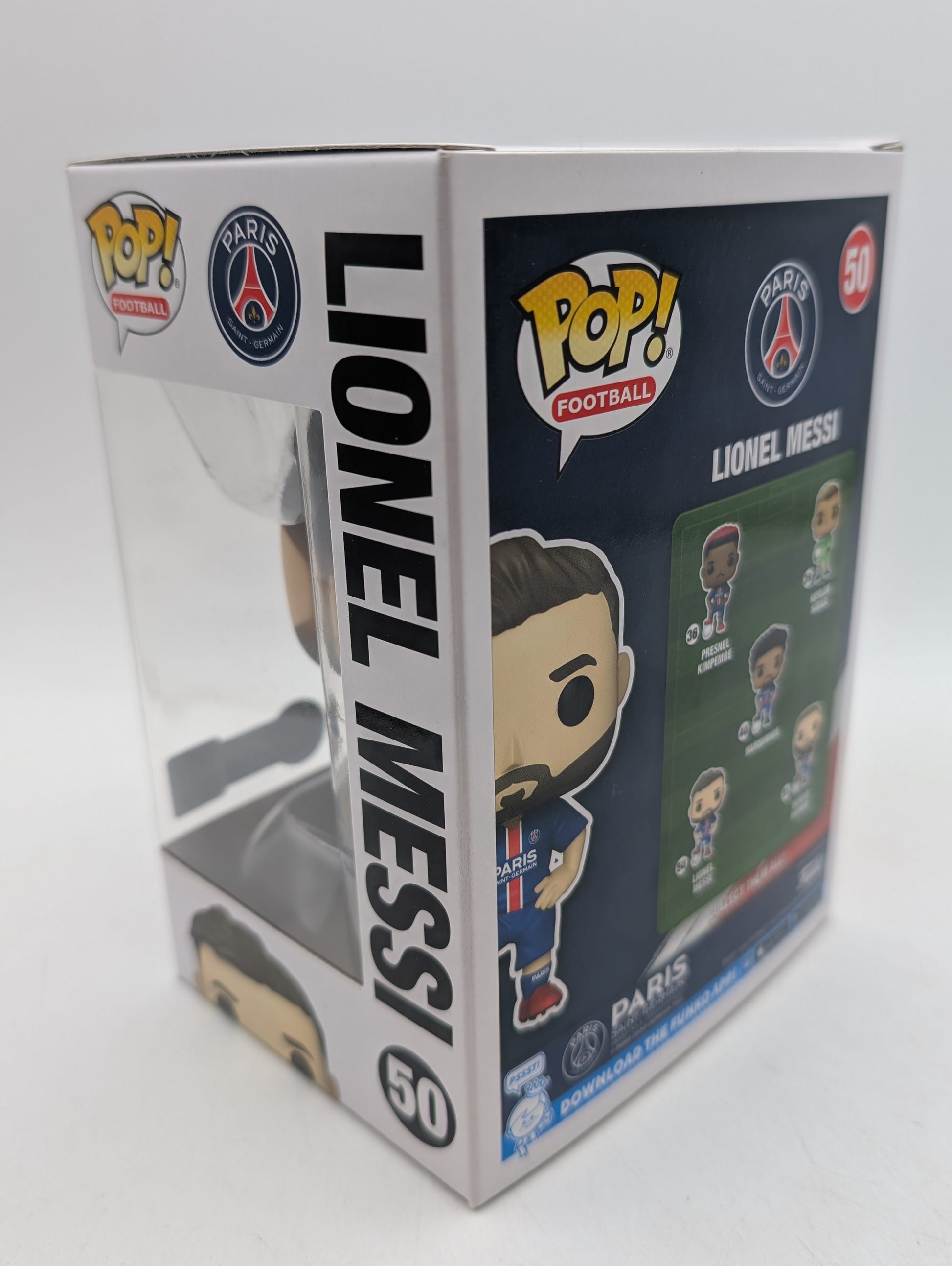 Funko Pop! Football Soccer Paris Saint-Germain - Lionel Messi Figure #50 image 6