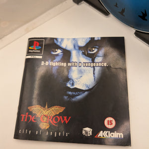 The Crow: City Of Angels + Manual - PS1 - Tested & Working