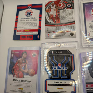 Washington Wizards NBA Basketball Card Lot, Rookies, Patch, Auto, Alexandre Sarr FRENLY BRICKS - Open 7 Days