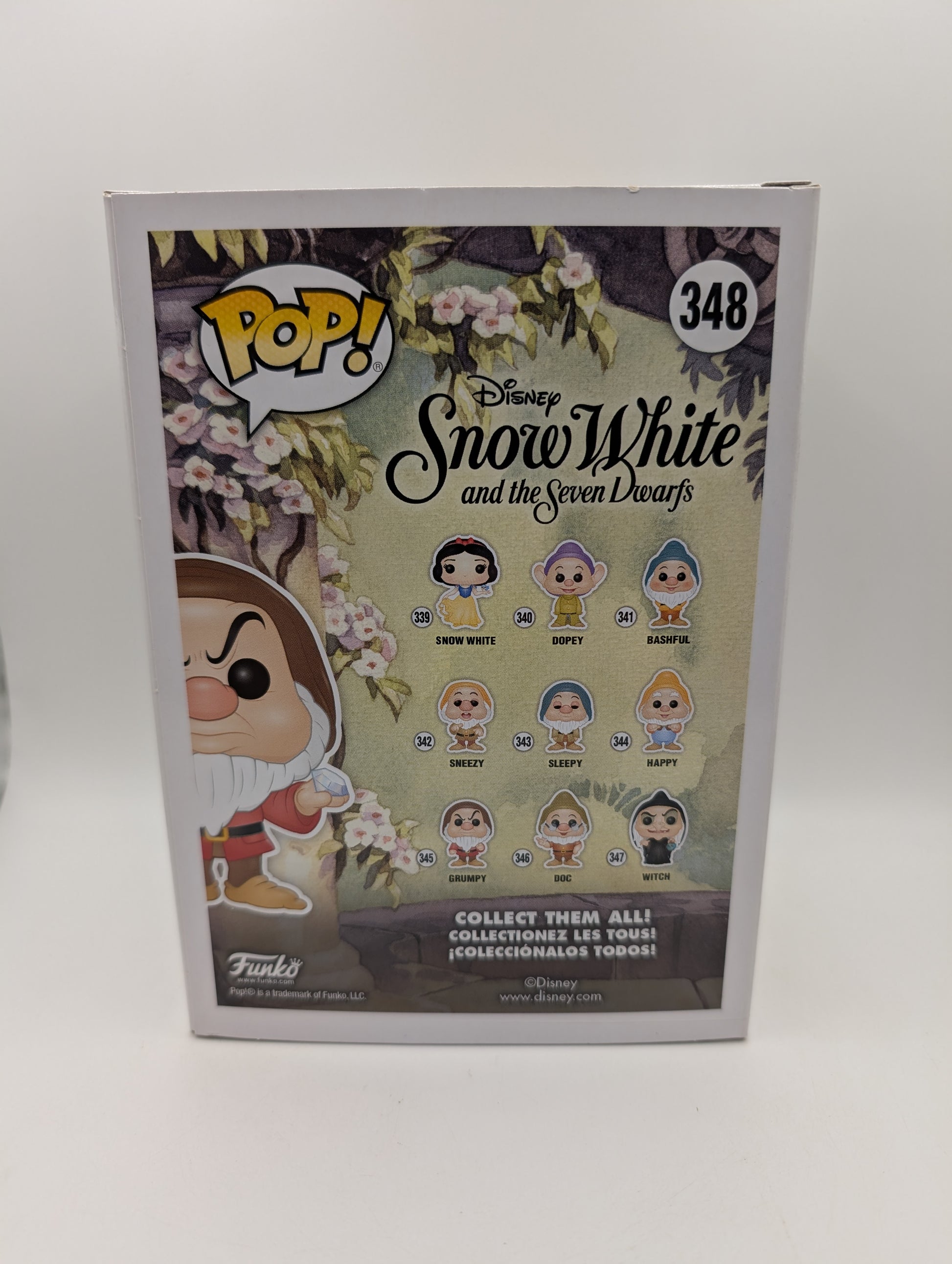 Grumpy - Funko Pop Vinyl Snow White and the Seven Dwarves #348- Vaulted