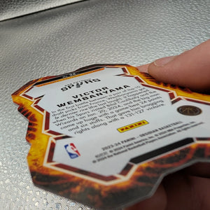 Victor Wembanyama Obsidian Volcanic Spurs RC Panini FRENLY BRICKS - Open 7 Days