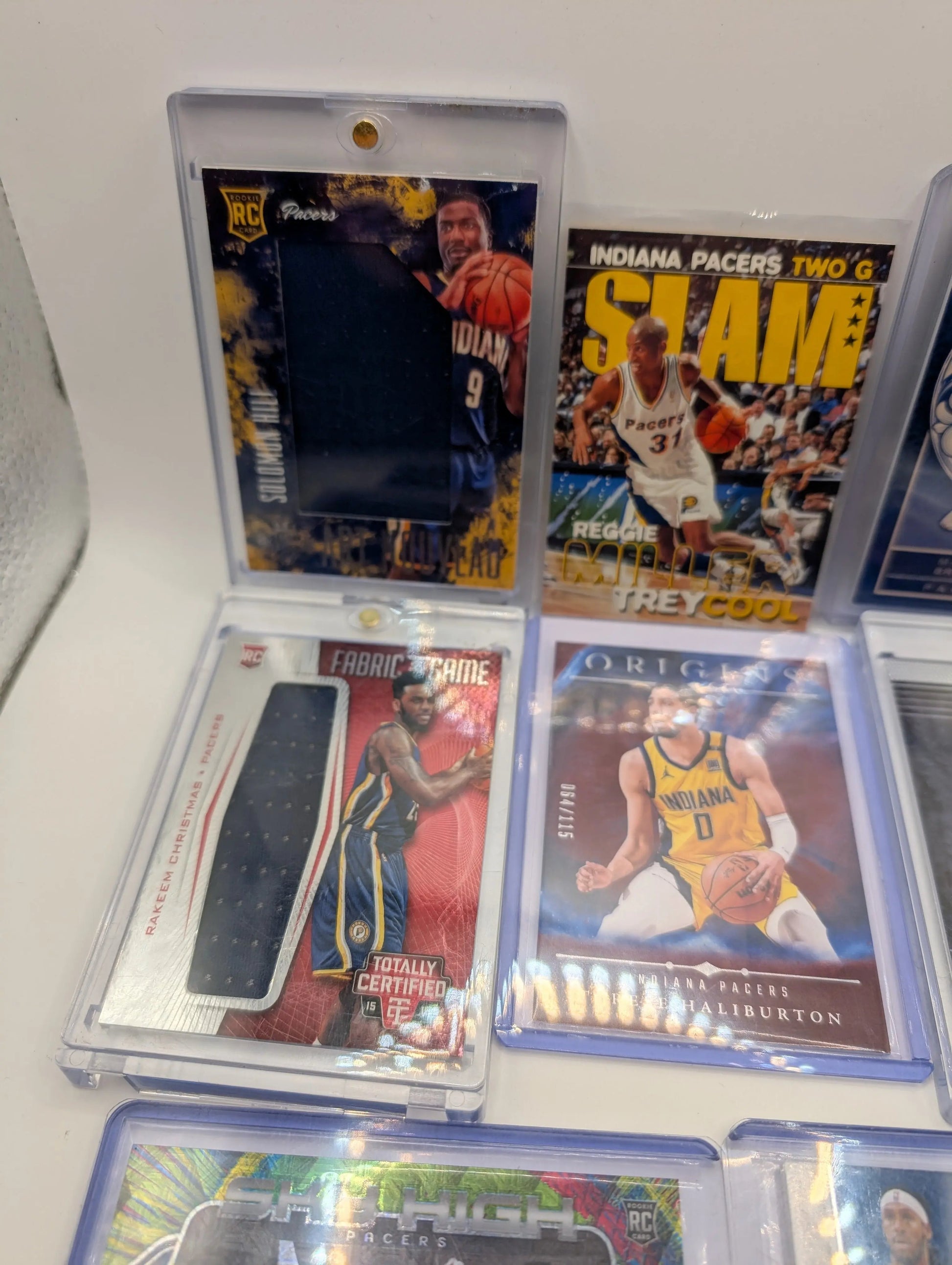 Indiana Pacers NBA Basketball Card Lot, Rookies, Patch, Auto, Tyrese Haliburton FRENLY BRICKS - Open 7 Days