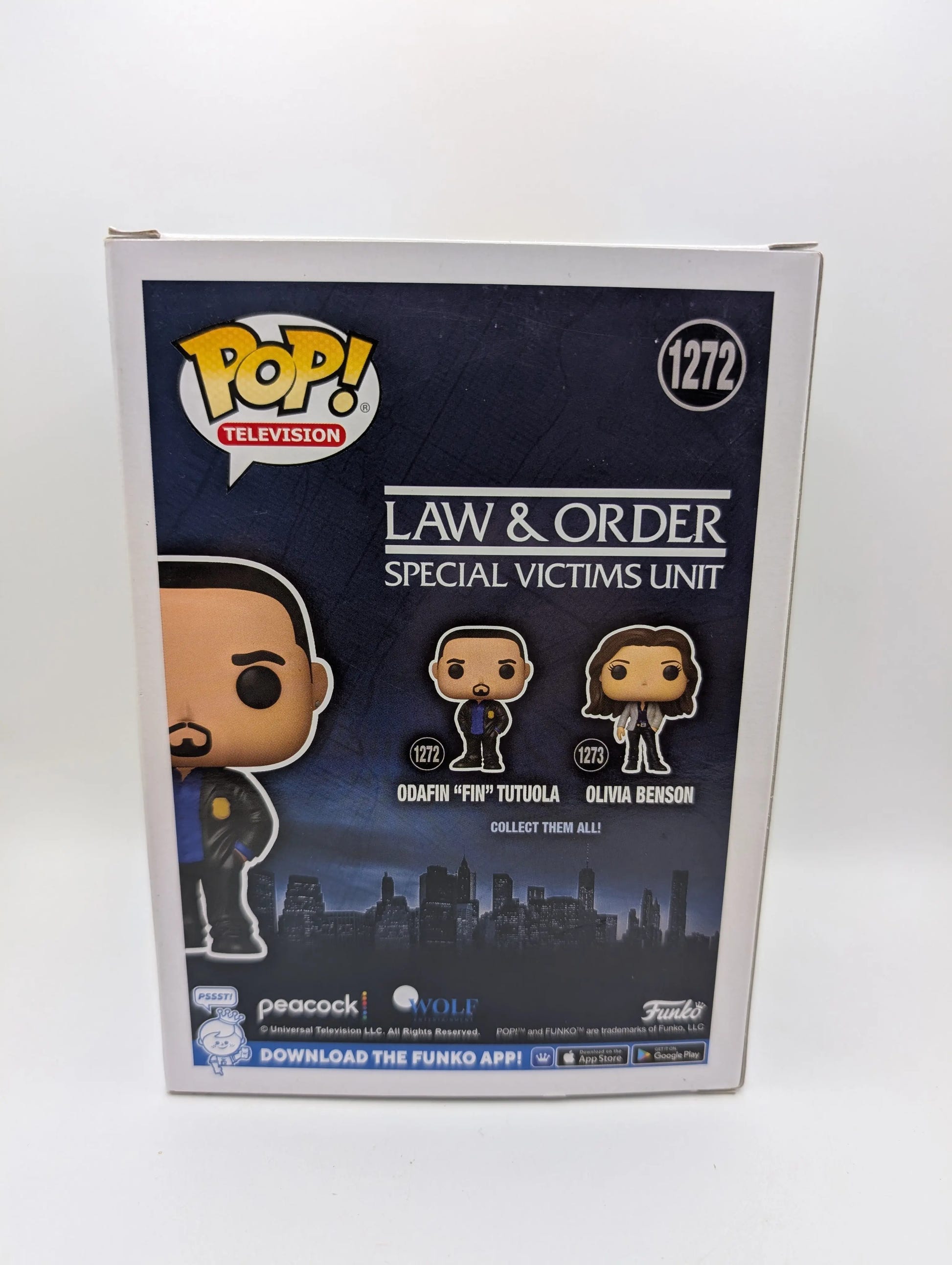 Funko Pop! Law & Order Special Victims Unit Odafin "Fin" Tutuola #1272 FRENLY BRICKS - Open 7 Days image 3