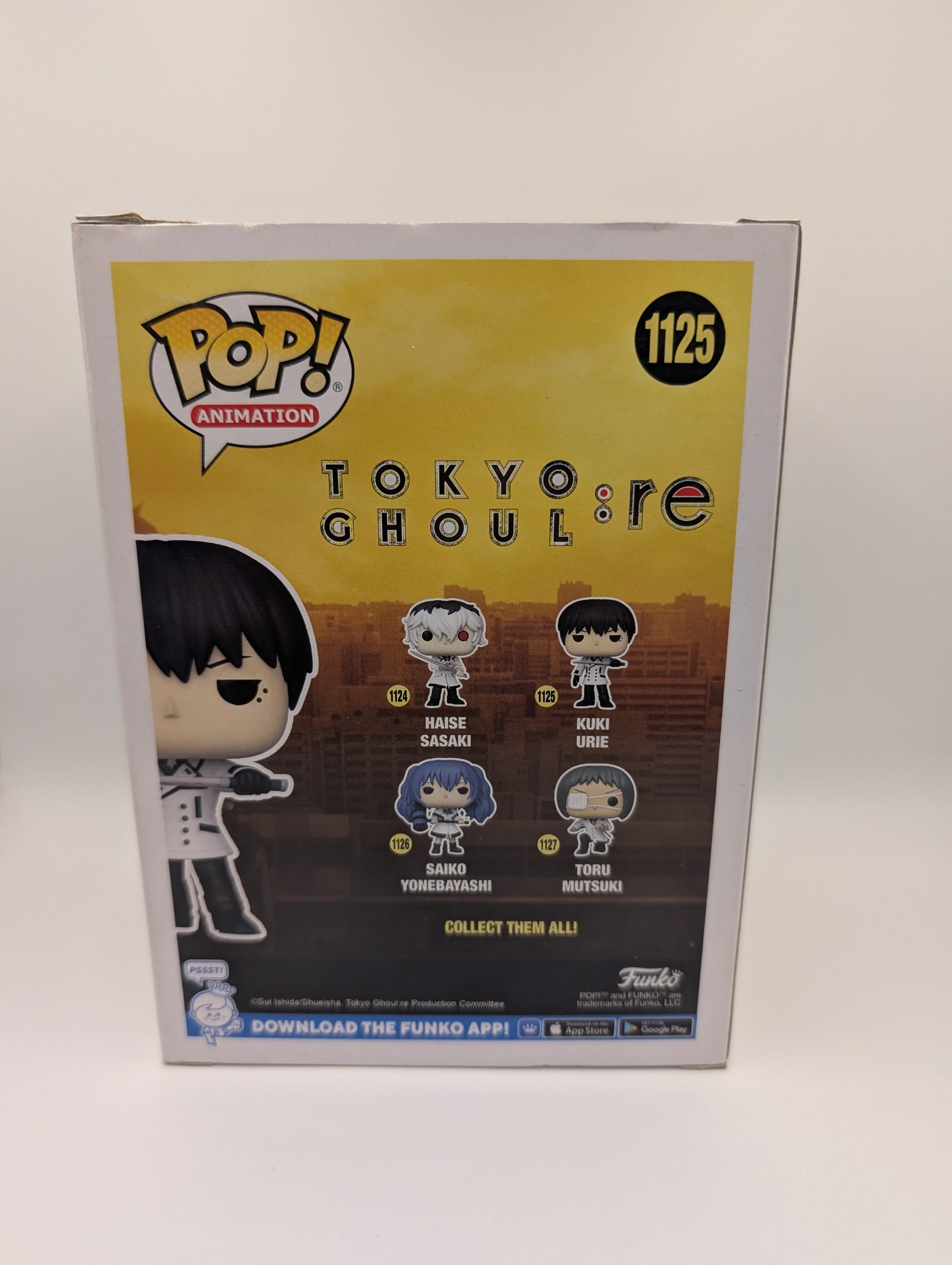 Funko Pop Vinyl! Tokyo Ghoul:re Kuki Urie (#1125) FRENLY BRICKS - Open 7 Days