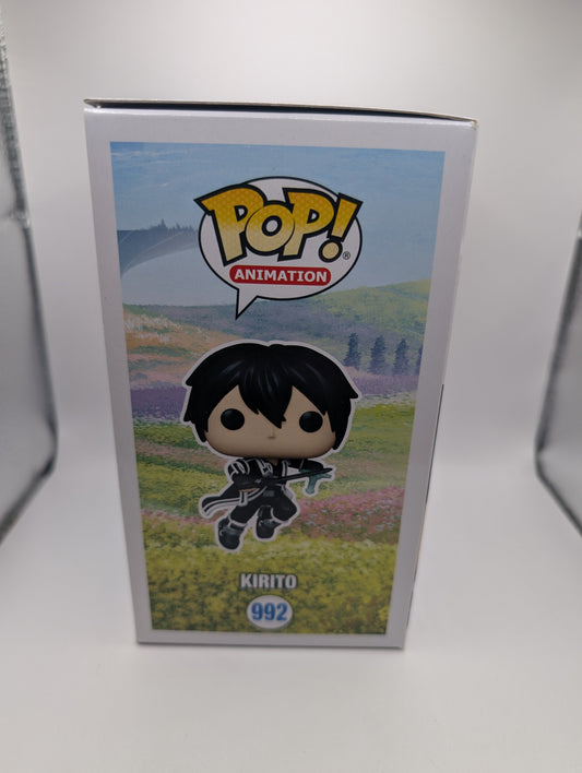 Kirito Pop 992 - Sword Art Online Funko Pop! 2021 Vaulted FRENLY BRICKS - Open 7 Days