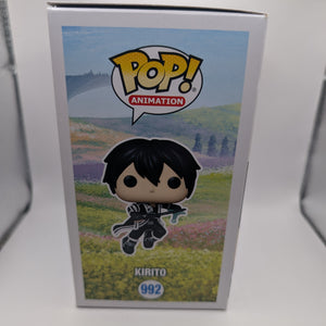 Kirito Pop 992 - Sword Art Online Funko Pop! 2021 Vaulted FRENLY BRICKS - Open 7 Days
