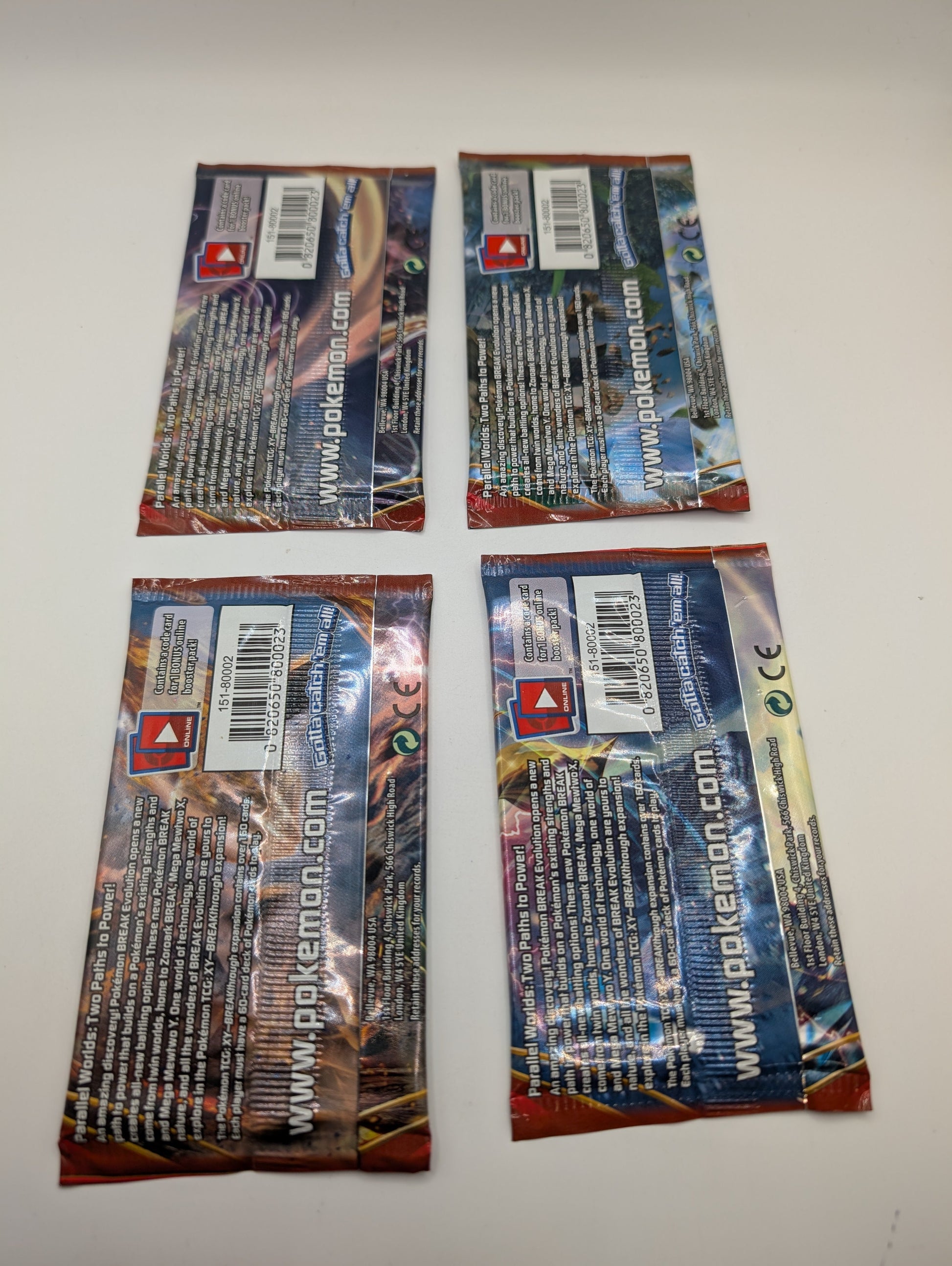 Pokemon TCG: (4) XY BreakThrough Booster Packs 2015 (Complete Art-Set) FRENLY BRICKS - Open 7 Days