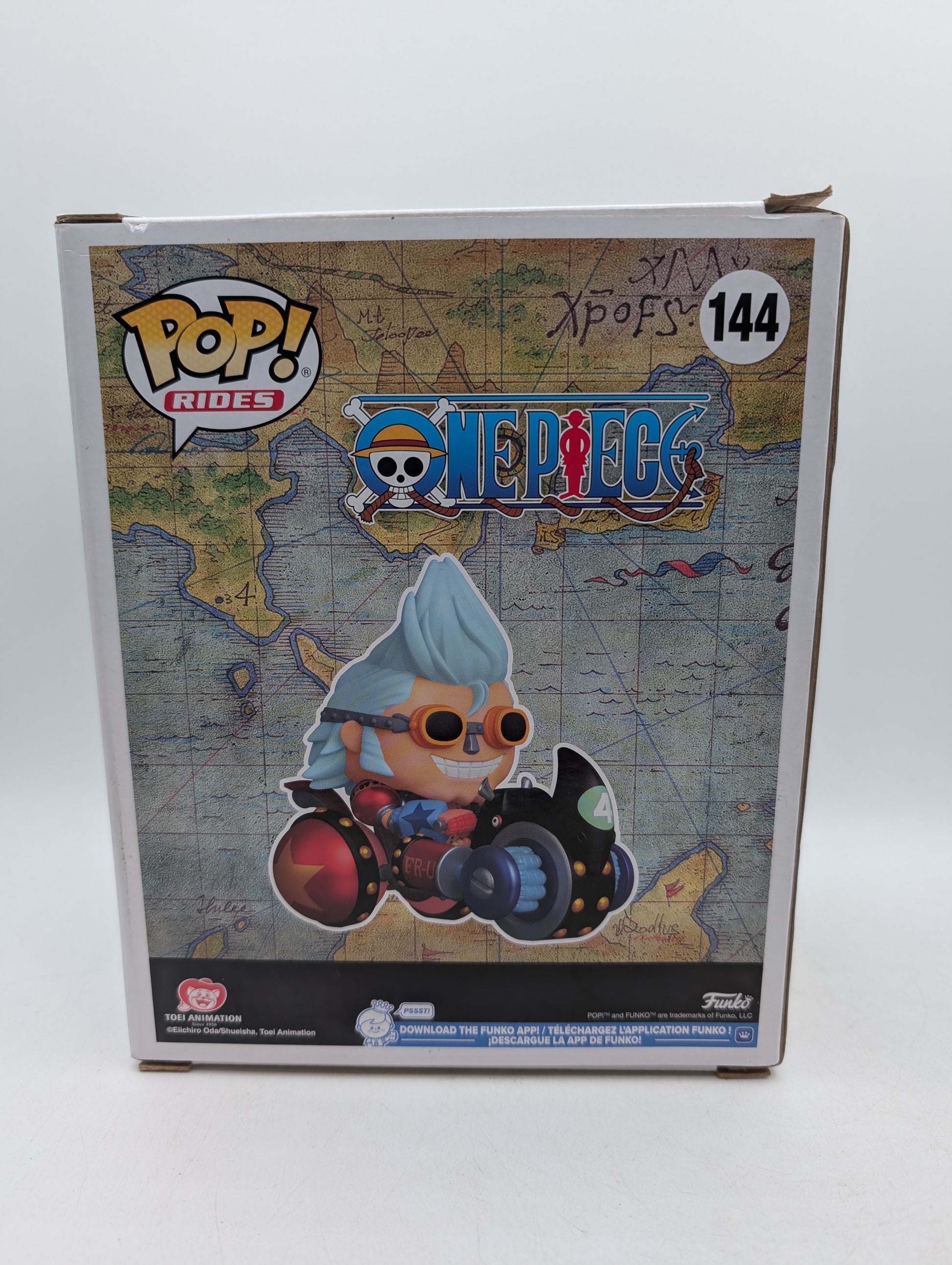 Funko POP! One Piece Franky with Black Rhino FR-U4 #144 2026 Spring Con image 5