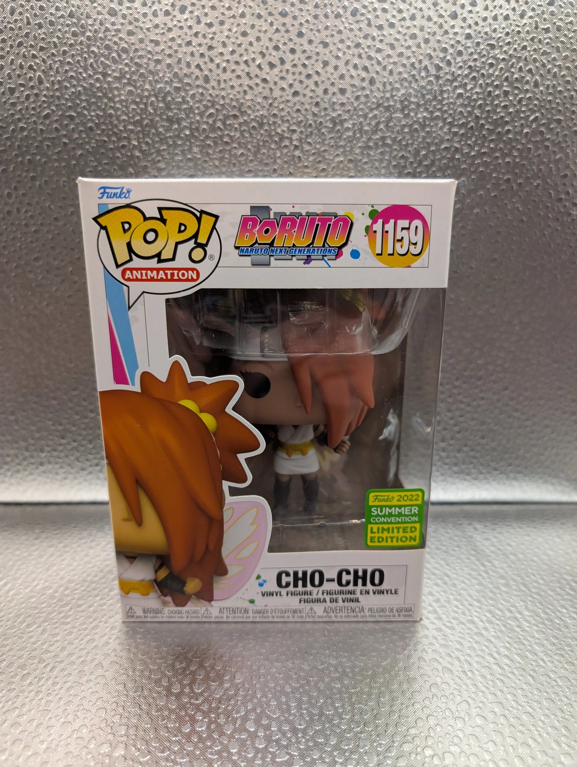 #1159 Cho-Cho Boruto 2022 Summer Convention Edition Funko Pop Vinyl Sdcc FRENLY BRICKS - Open 7 Days