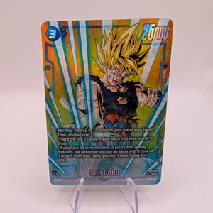 Son Goku - FB05-030 -  SR - Alt Art - Dragon Ball Fusion World - NM/M FRENLY BRICKS - Open 7 Days