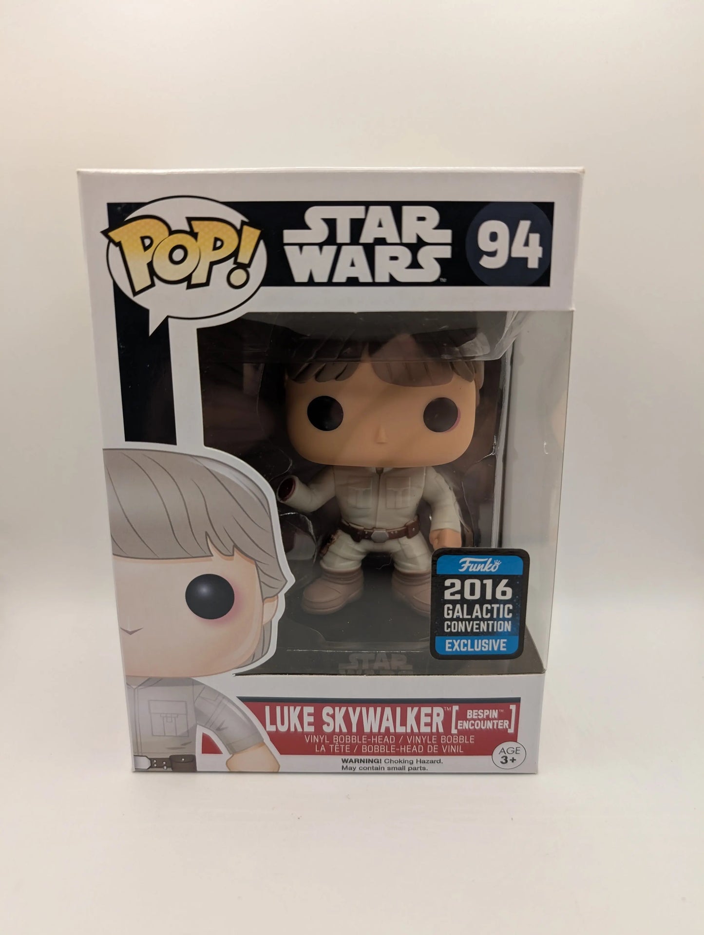 Funko Pop! Star Wars Luke Skywalker Bespin Encounter Con Exclusive #94 Vinyl FRENLY BRICKS - Open 7 Days
