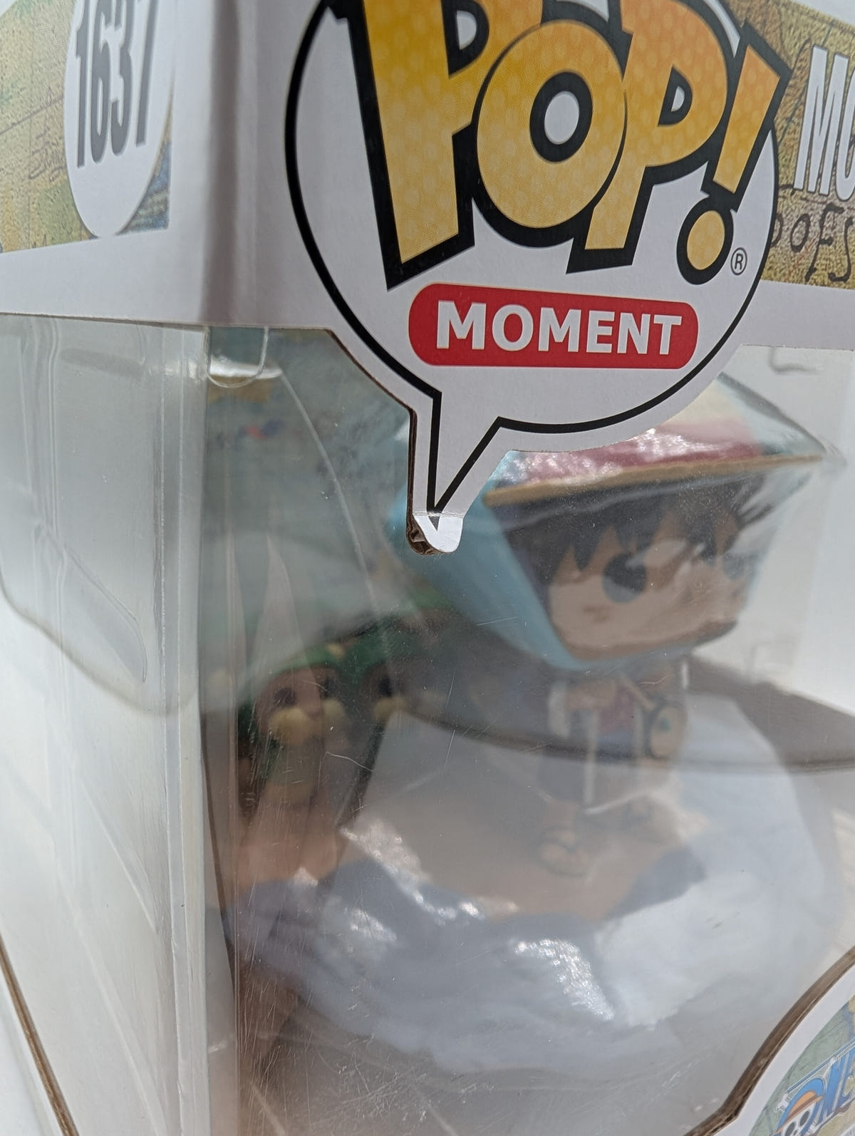 Funko Pop! Vinyl ONE PIECE Monkey D. Luffy Trains Kung Fu Dugong #1637, photo 9 image 9