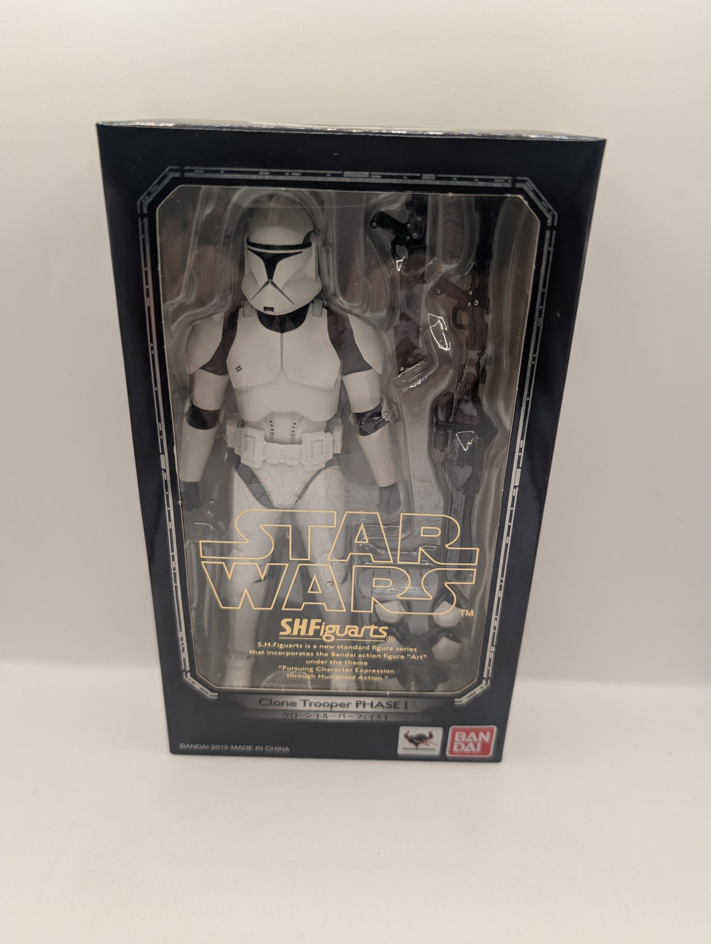 Bandai S.H. Figuarts Star Wars Clone Trooper Phase 1 Action Figure FRENLY BRICKS - Open 7 Days