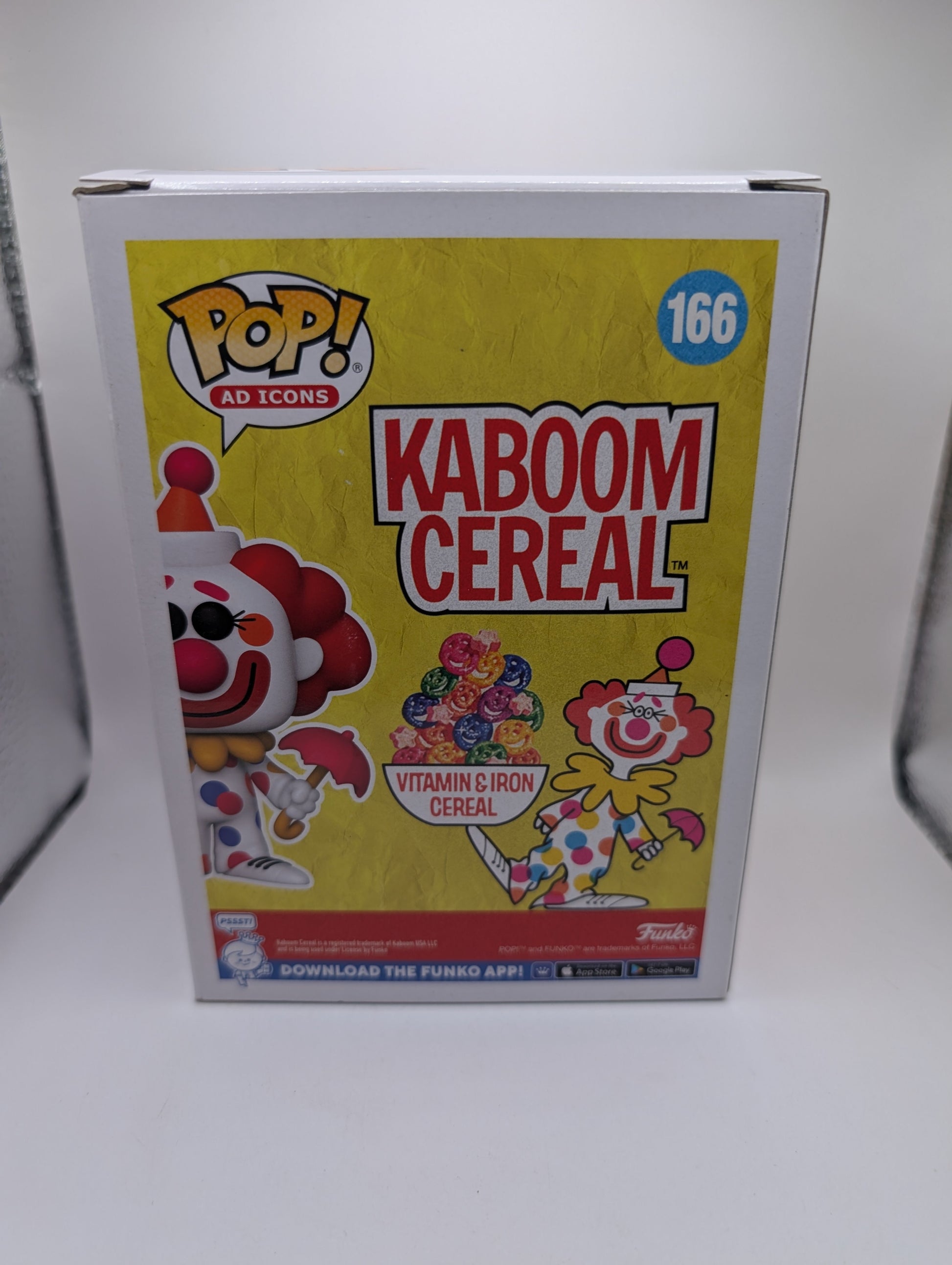 Funko POP! Vinyl Figure - 166 Kaboom Cereal - Kaboom Cereal Clown 2022 Fall Con FRENLY BRICKS - Open 7 Days