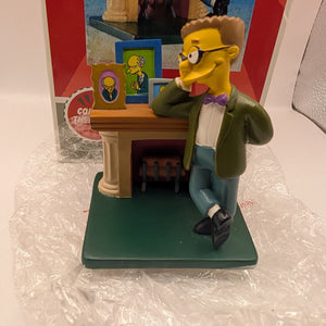 Simpsons Springfield Citizens Genius Sir Smithers Hamilton Collection Sculpture FRENLY BRICKS - Open 7 Days