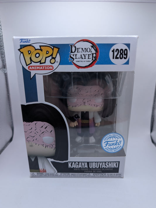Funko Pop Demon Slayer Kagaya Ubuyashiki #1289    Special Edition FRENLY BRICKS - Open 7 Days
