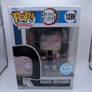 Funko Pop Demon Slayer Kagaya Ubuyashiki #1289    Special Edition FRENLY BRICKS - Open 7 Days