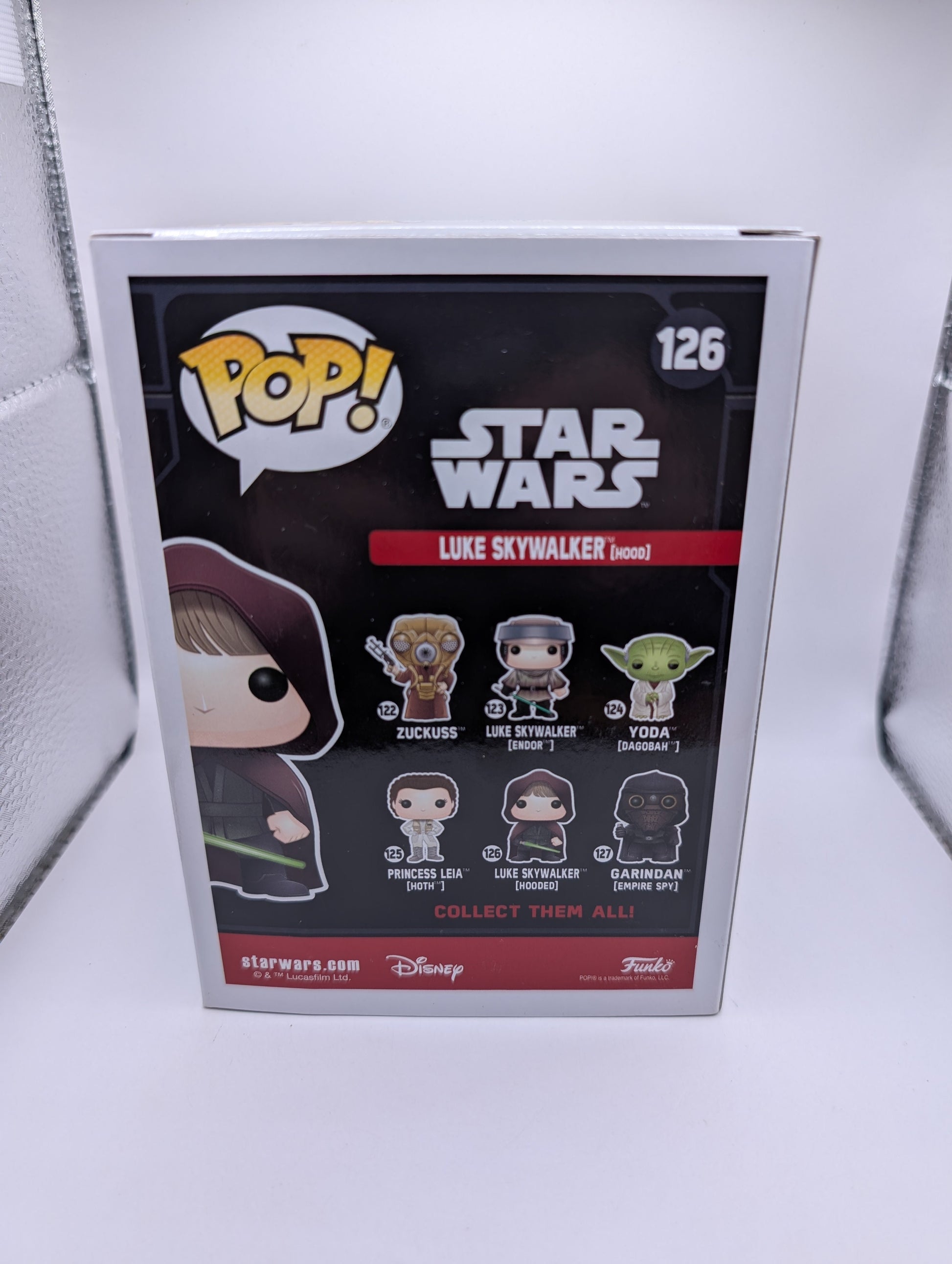 Luke Skywalker #126 (Hooded) Galactic Con 2017 Stickered Exclusive FRENLY BRICKS - Open 7 Days