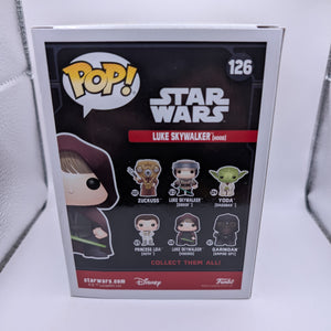 Luke Skywalker #126 (Hooded) Galactic Con 2017 Stickered Exclusive FRENLY BRICKS - Open 7 Days