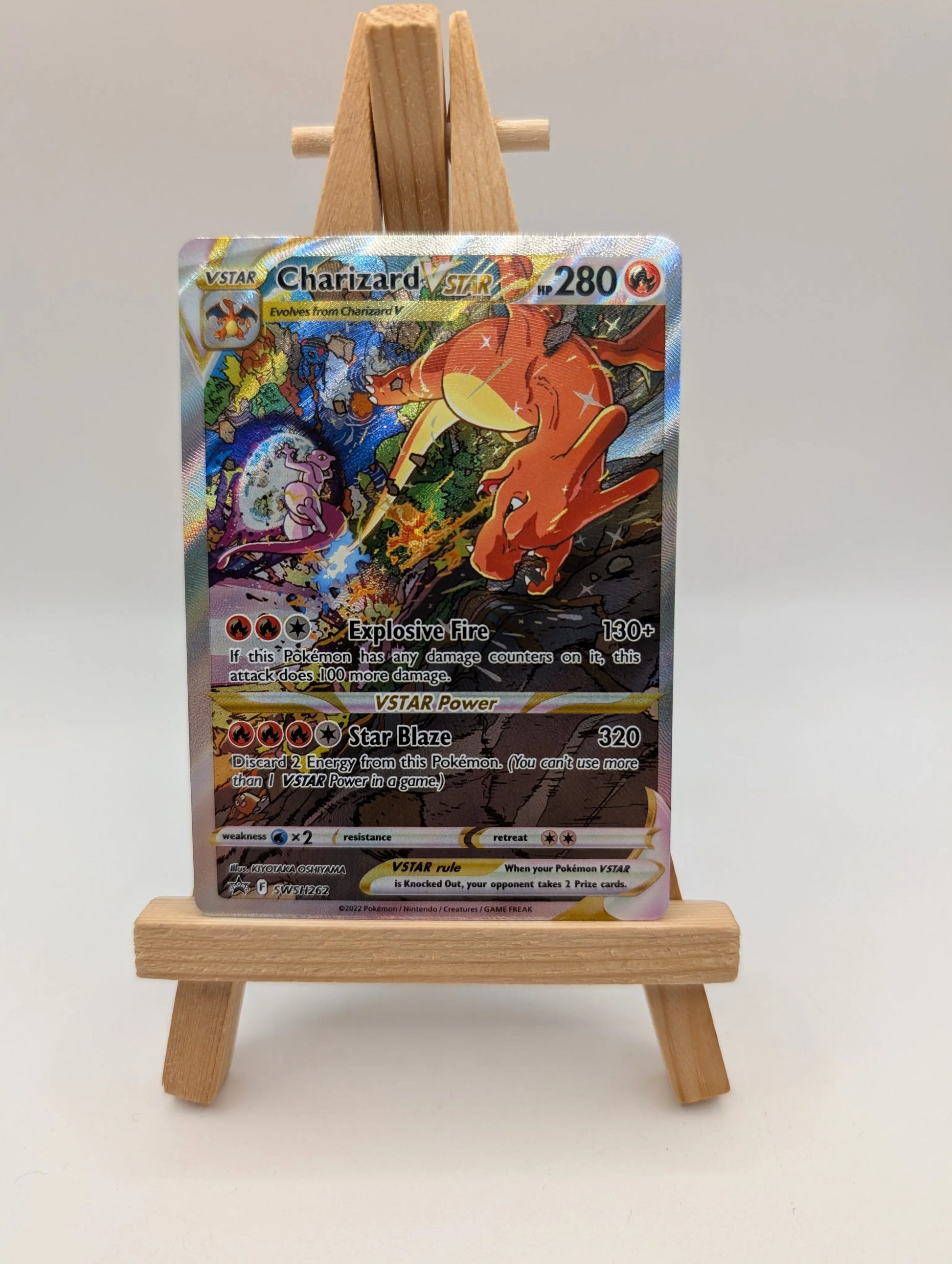 Pokémon TCG Charizard Vstar Sword & Shield Swsh262 Holo Promo FRENLY BRICKS - Open 7 Days image 2