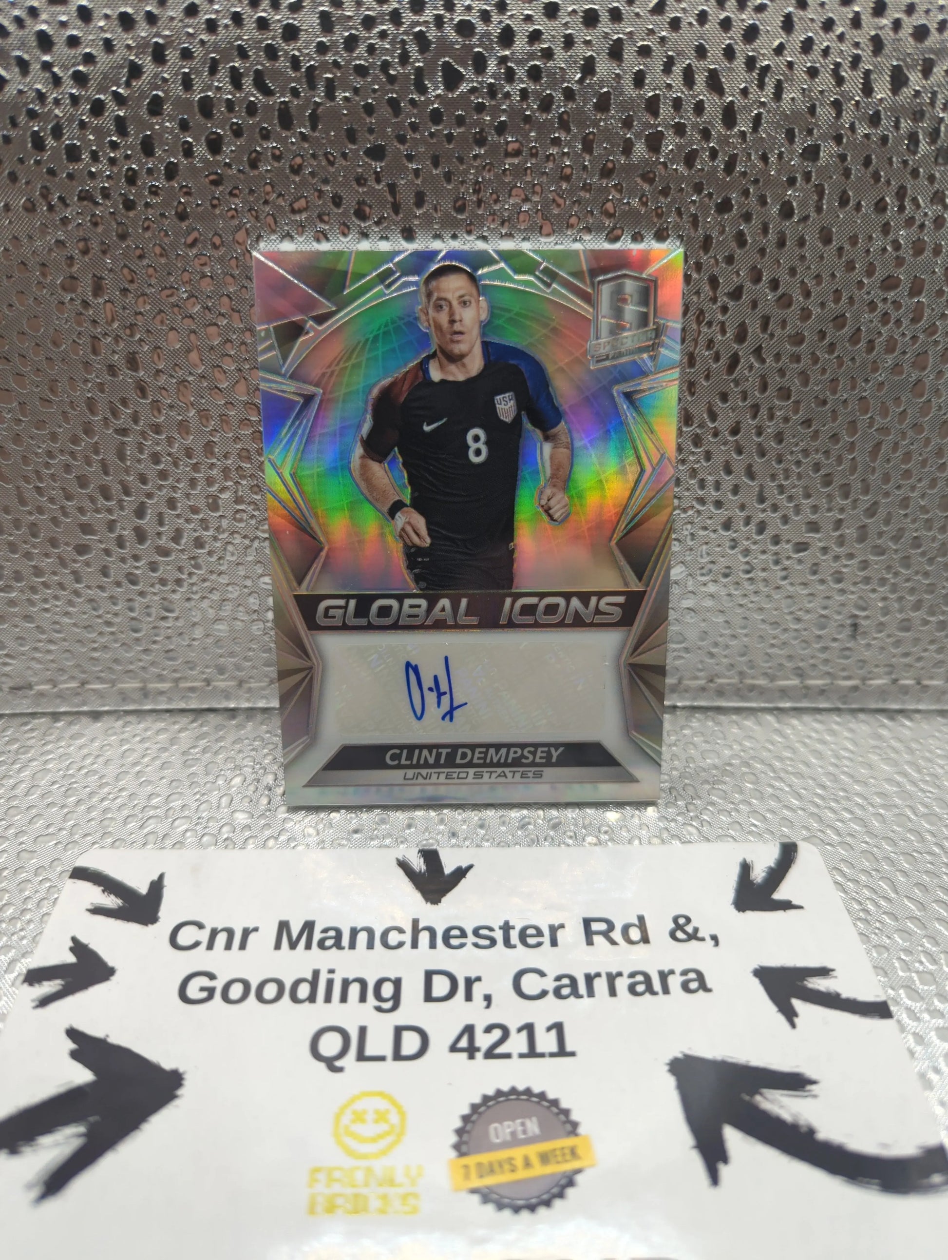 Panini Spectra Global Icons - Clint Dempsey FRENLY BRICKS - Open 7 Days