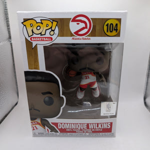 Funko POP! Vinyl Figure - 104 Basketball - Atlanta Hawks - Dominique Wilkins FRENLY BRICKS - Open 7 Days