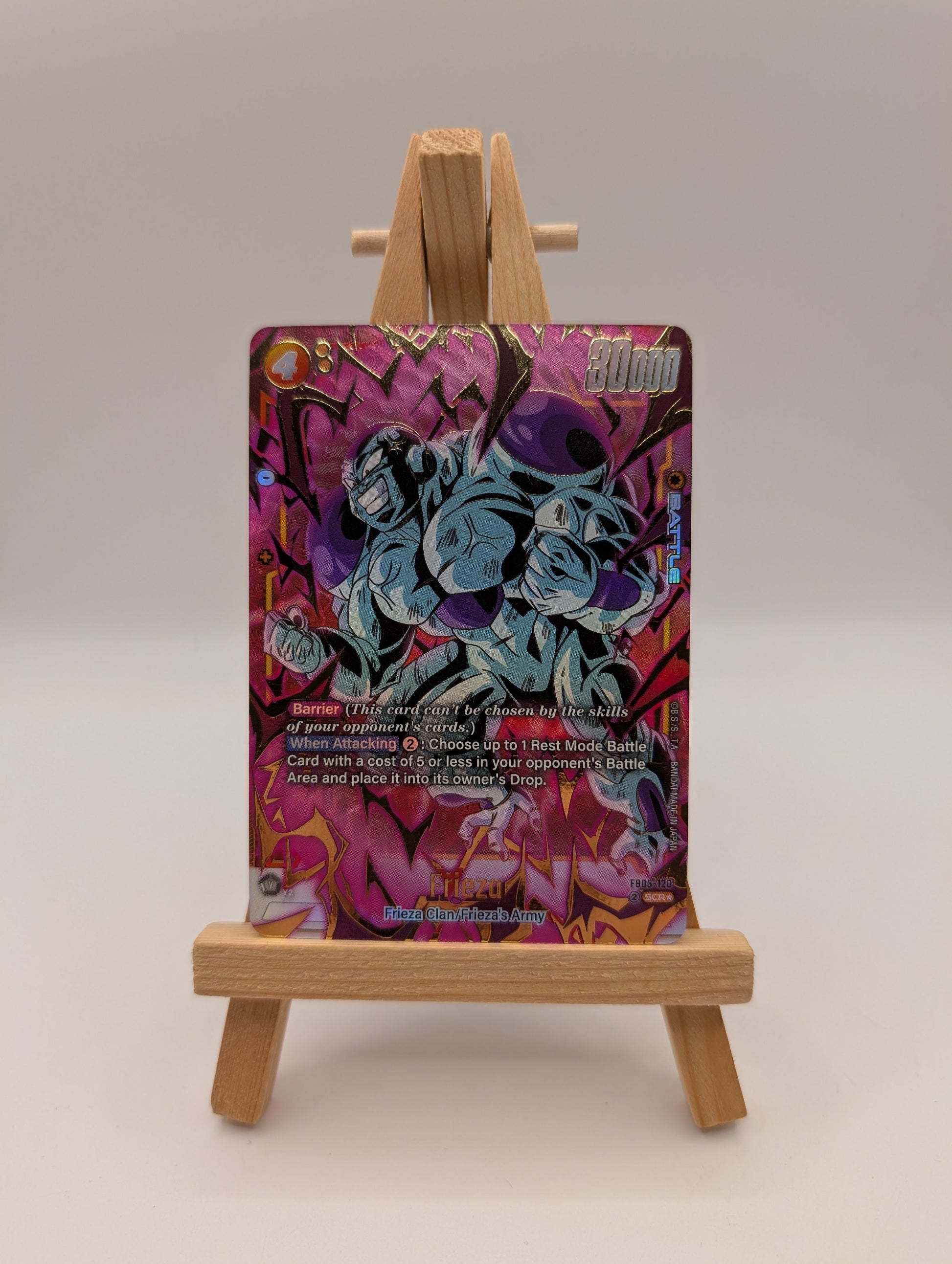 Frieza FB05-120 (Alternate Art) SCR (English) DBS Fusion World New Adventure FRENLY BRICKS - Open 7 Days