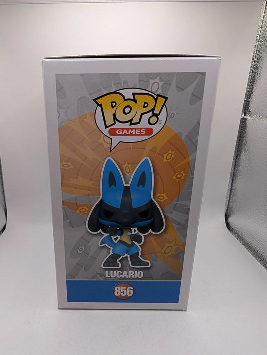Funko POP! Games  - Pokémon - Lucario #856 FRENLY BRICKS - Open 7 Days