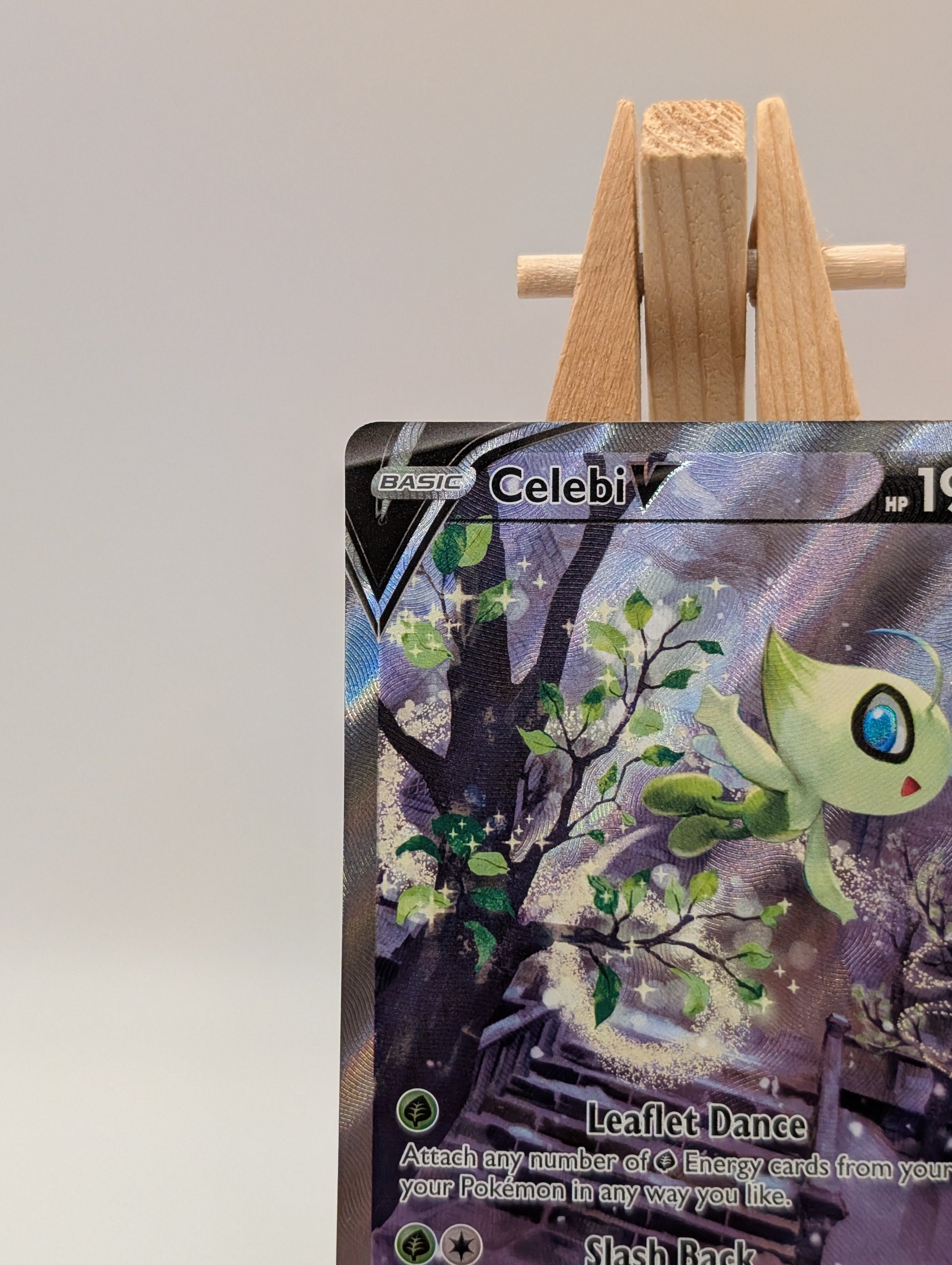 Pokémon TCG Celebi V Fusion Strike 245/264 Holo Full Art FRENLY BRICKS - Open 7 Days