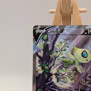 Pokémon TCG Celebi V Fusion Strike 245/264 Holo Full Art FRENLY BRICKS - Open 7 Days
