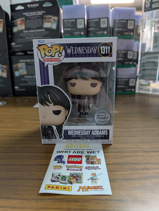 FUNKO Pop Vinyl Wednesday Addams #1311 FRENLY BRICKS - Open 7 Days