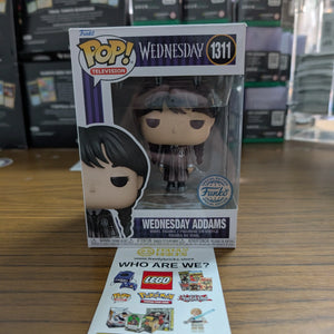FUNKO Pop Vinyl Wednesday Addams #1311 FRENLY BRICKS - Open 7 Days