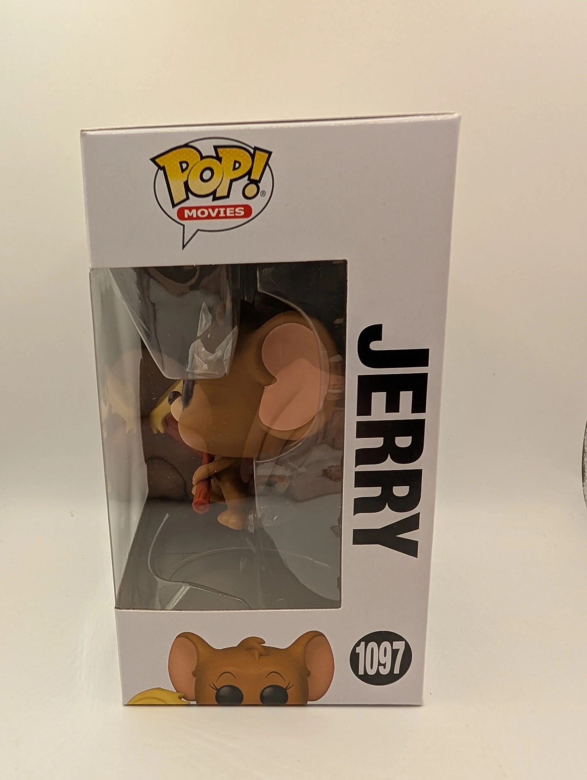 Funko Pop! Tom & Jerry: #1097 JERRY *VAULTED* FRENLY BRICKS - Open 7 Days image 4