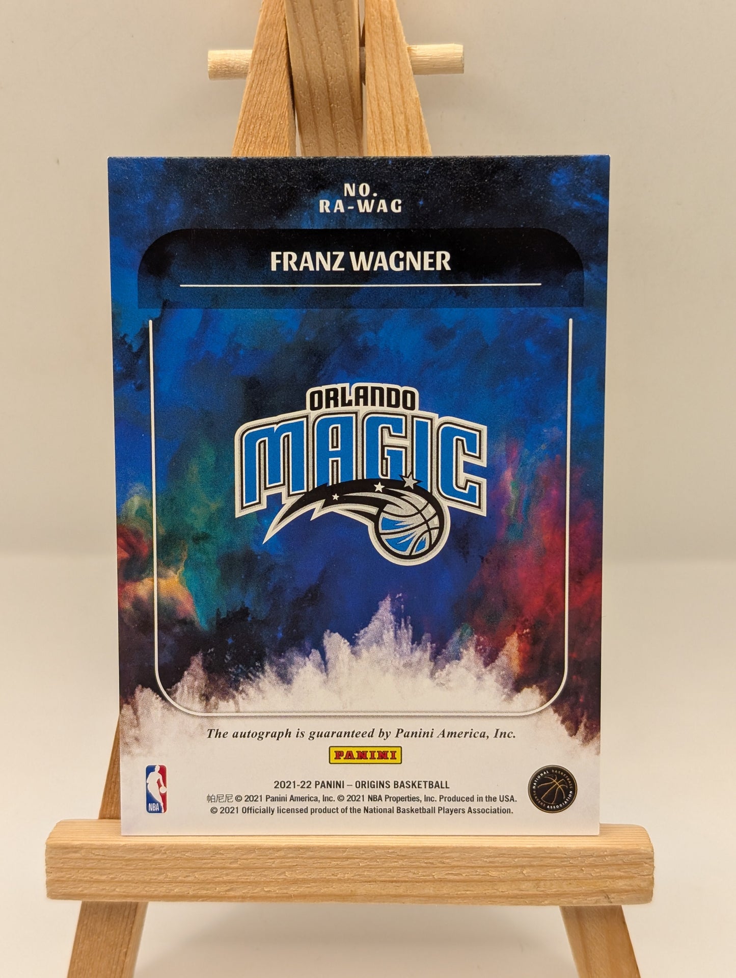 2021 Panini Origins Franz Wagner Rookie Auto ON CARD FRENLY BRICKS - Open 7 Days