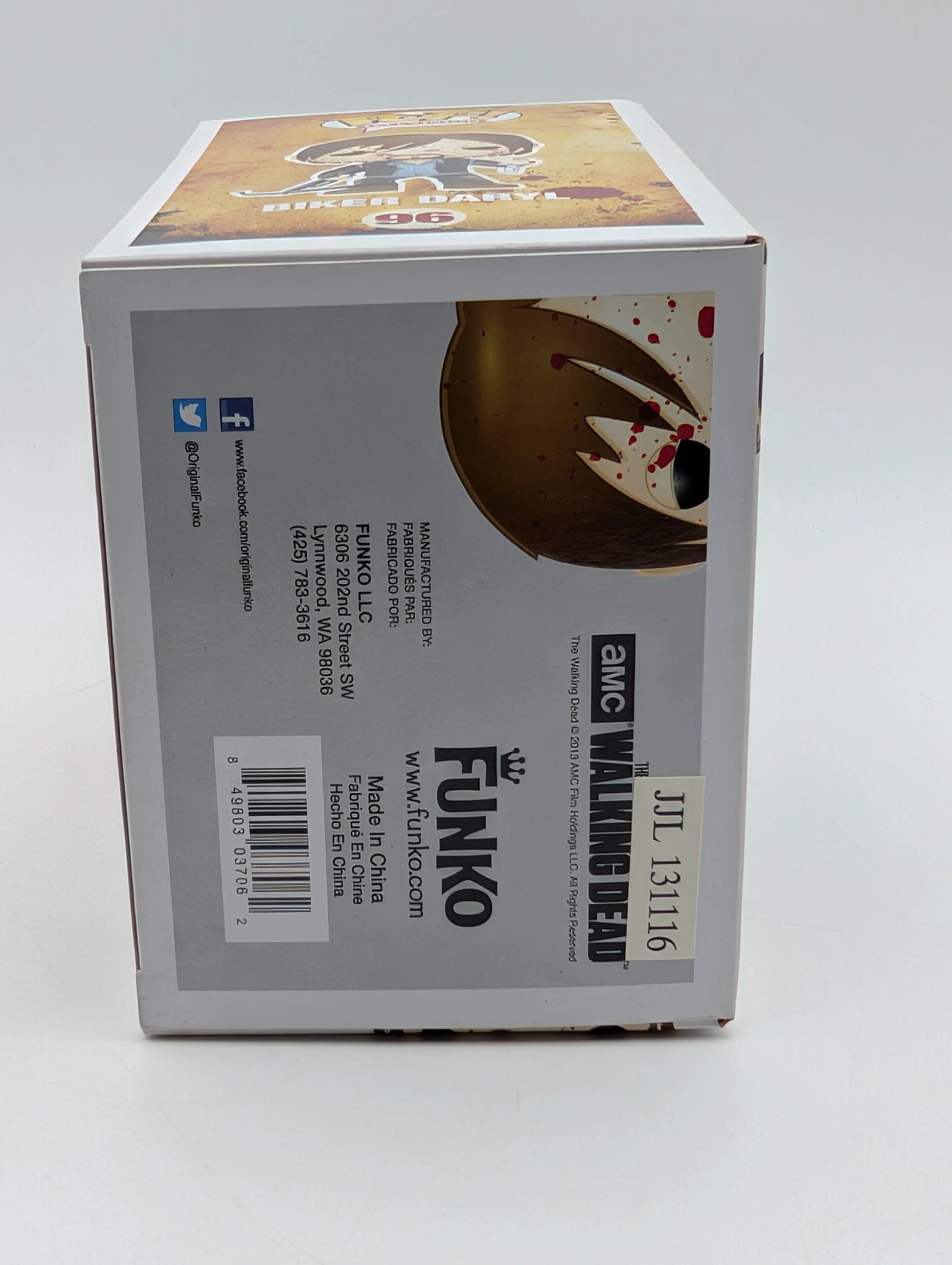 Funko POP! Daryl Dixon Biker Bloody #96 Px Previews Exclusive FRENLY BRICKS - Open 7 Days