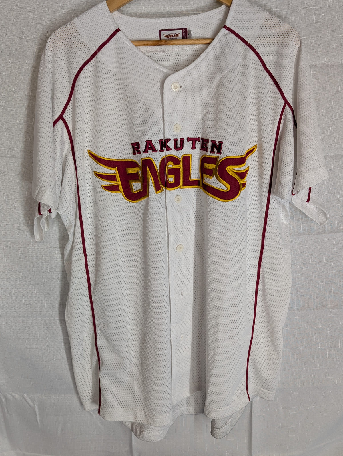Nippon Baseball Tohoku Rakuten Golden Eagles 2005-2017 Home XL Jersey image 1